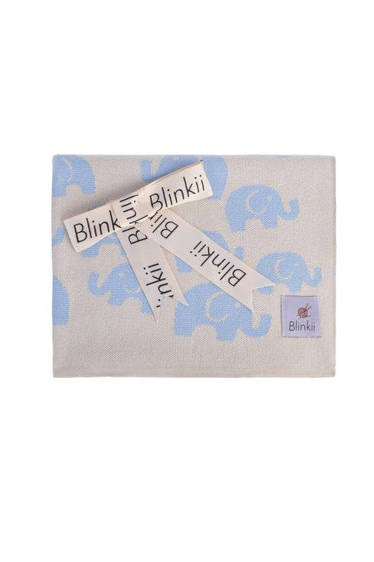 100% Cotton Knit Blanket – Soft, Breathable & Lightweight